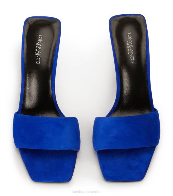 Stöckelschuhe| de Tony Bianco Frauen Natalie Heels azurblaues Wildleder 4624152